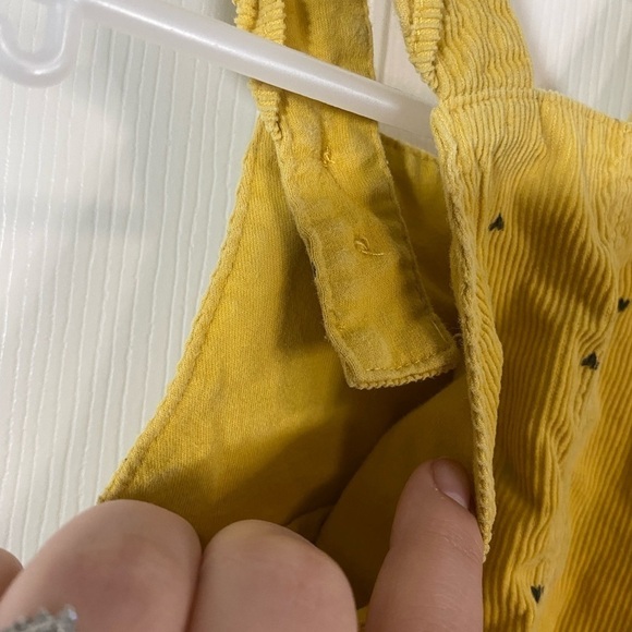 Carters - Yellow Corduroy Jumper Dress - Picture 7 of 9